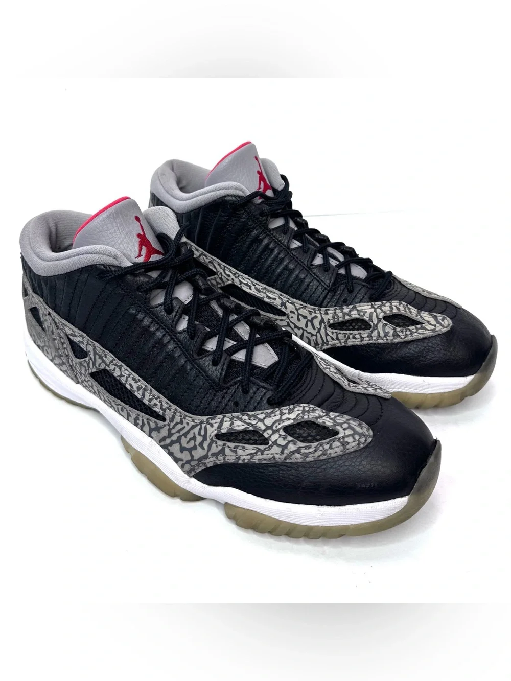Nike Air Jordan 11 Retro Low IE Black Cement 919712-006 Men’s Size 10.5